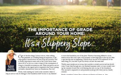 The Importance of Grade Around Your Home